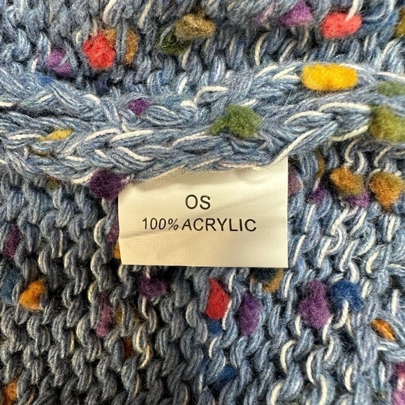 Blakeley women’s multicolored confetti open front knit sweater. Two pockets. EUC - Picture 12 of 12